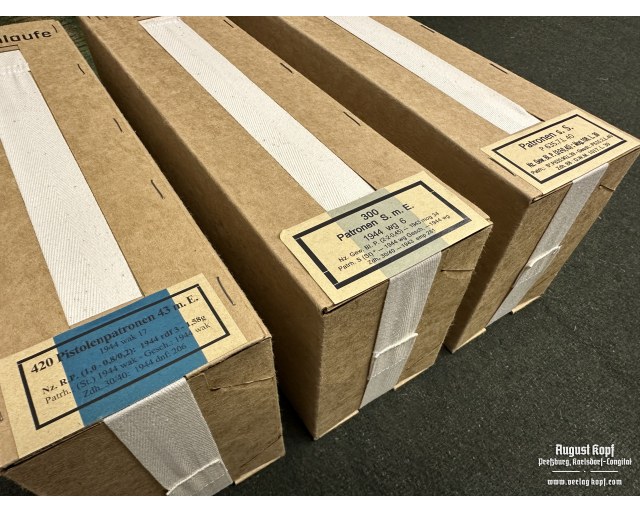 Tragschlaufe late-war ammo battle pack Kar98/MG/MP40/STG44 empty