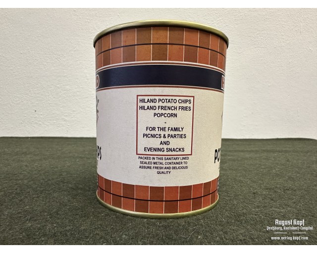 US can of HILAND potato chips
