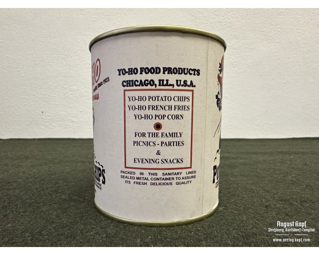 US can of YO-HO potato chips