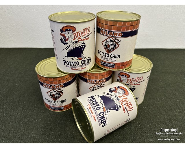 US can of YO-HO potato chips