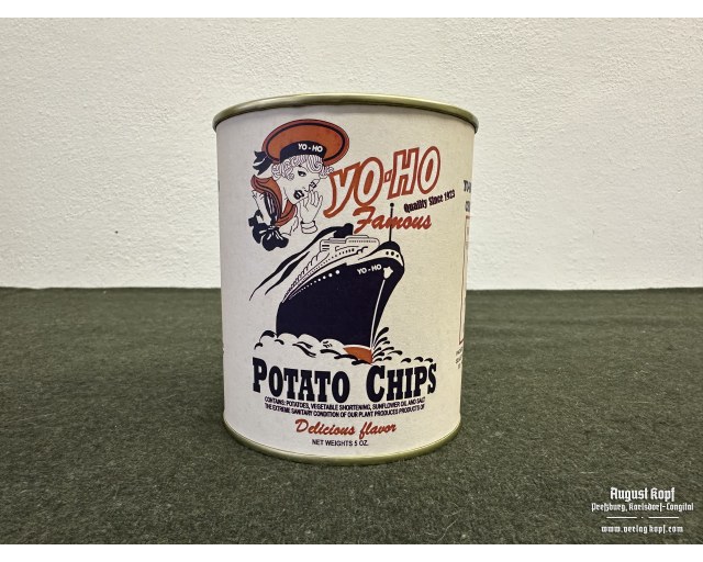 US can of YO-HO potato chips