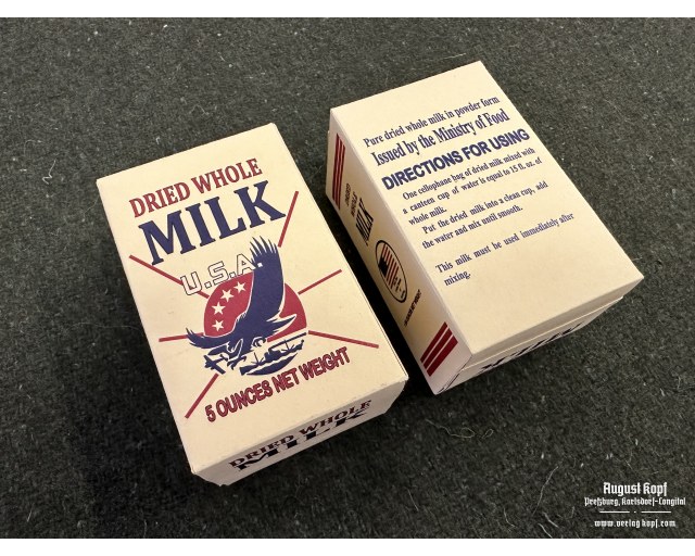 US Dried whole milk