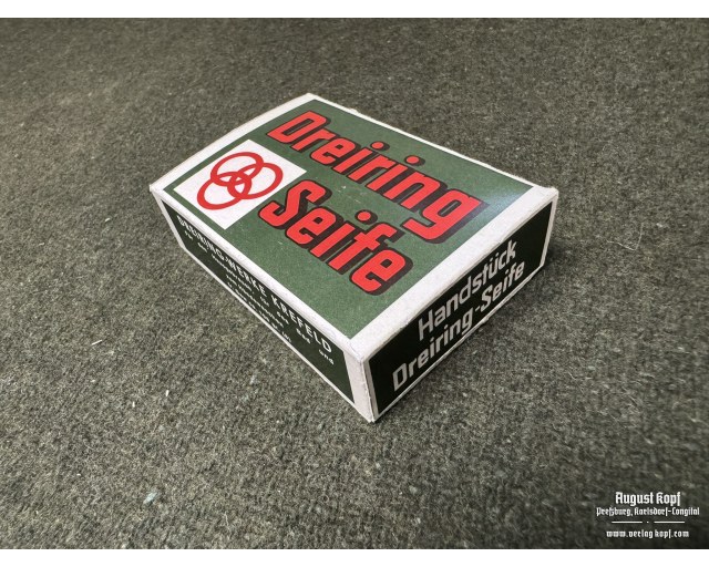 Dreiring-Seife Handstück soap + box