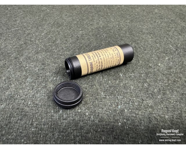 US Atabrine vial