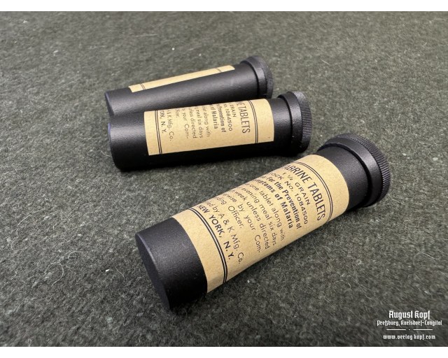 US Atabrine vial