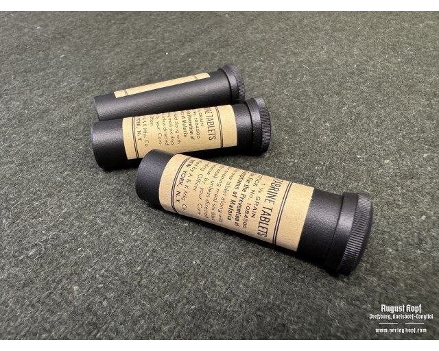 US Atabrine vial