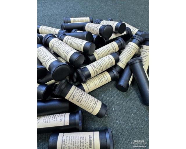 US Atabrine vial