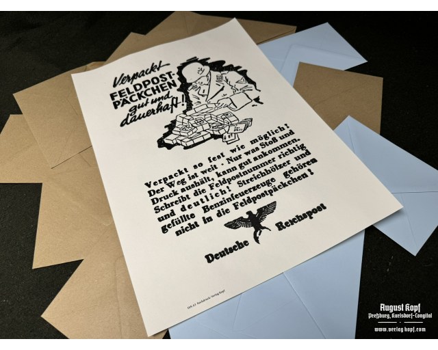 Feldpost poster A3