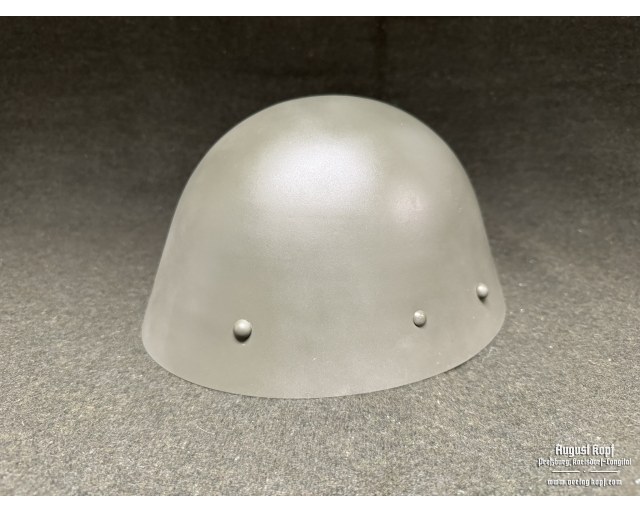 Reissued vz.32 WH/Polizei helmet