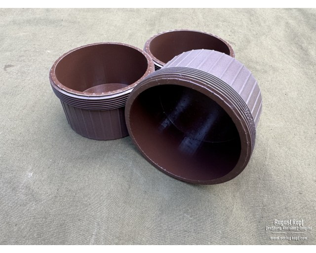 German lantern carbide container