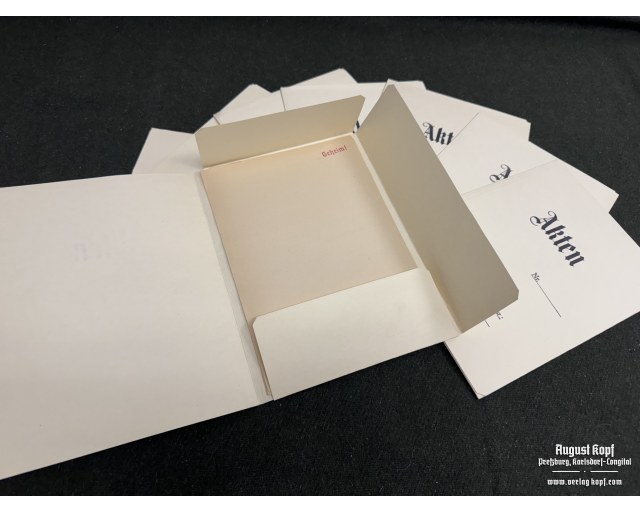 Cardboard folder Akten