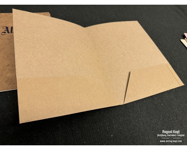 Cardboard folder Akten set