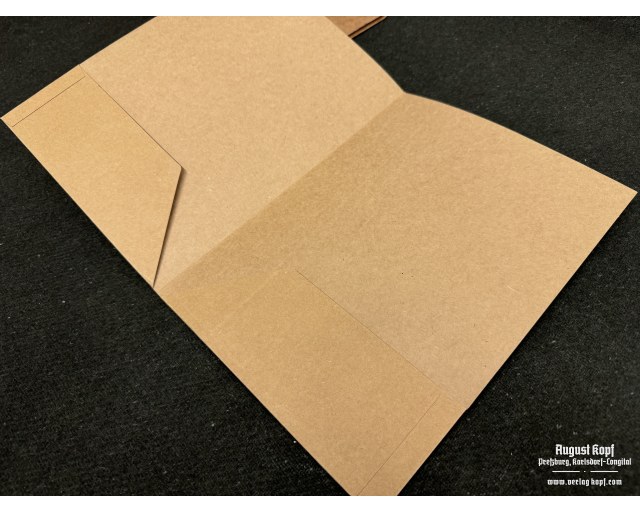 Cardboard folder Akten set