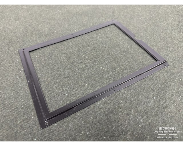 German box label frame A5
