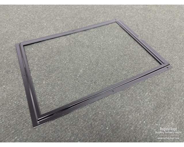 German box label frame A4