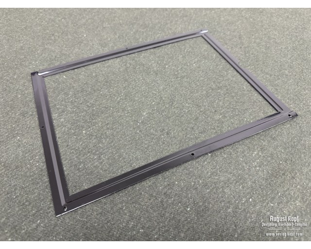 German box label frame A4