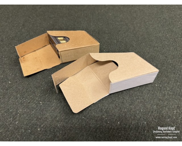 Empty Mannlicher 8mm 31M ammo box
