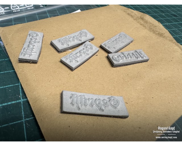 Rubber stamp: Geprüft