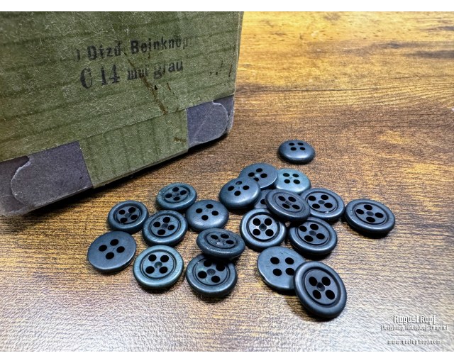 Replacement Ersatz Bone Buttons 20pcs