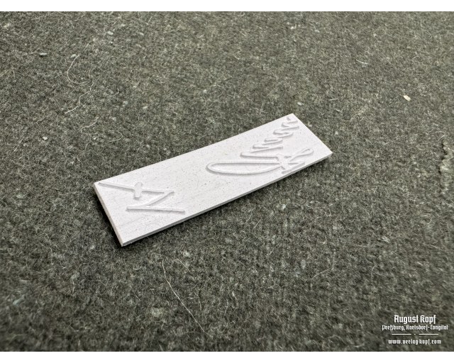 Rubber stamp: AH signature