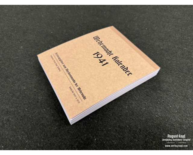 WH 1941 Kalender (same as 2025)