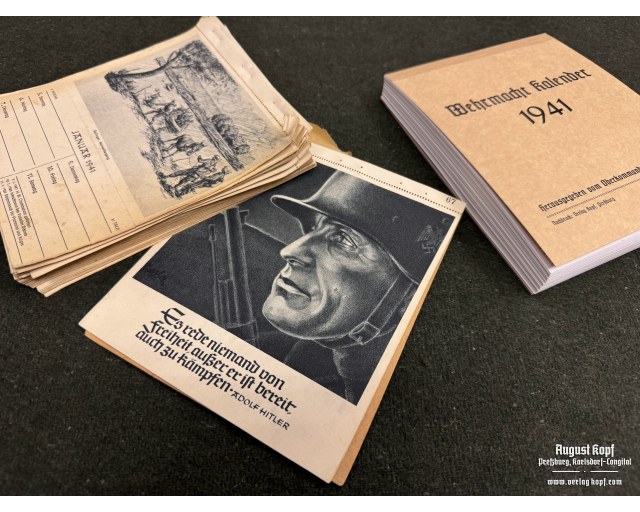 WH 1941 Kalender (same as 2025)
