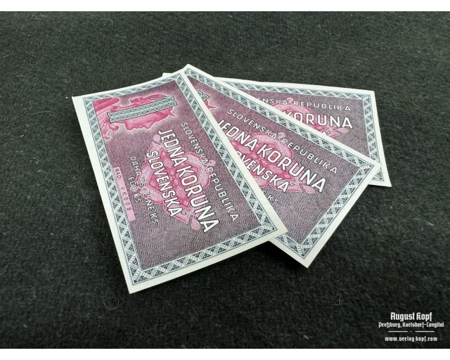 Banknote 1 KS 1945 repro set