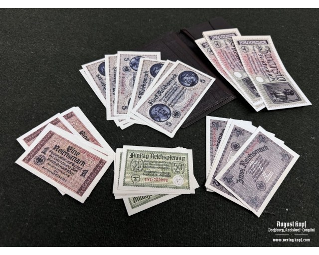 Banknote German 1930-40 money repro set