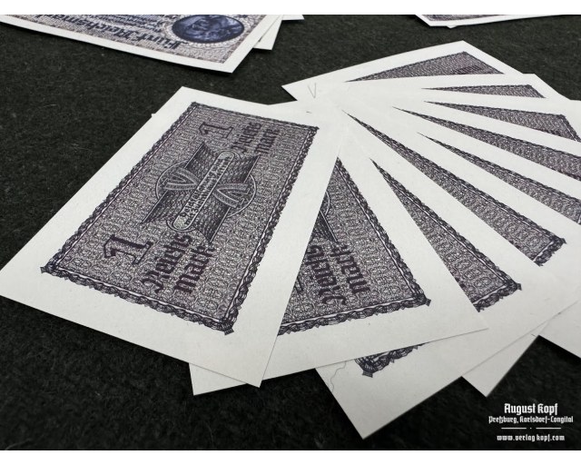 Banknote German 1930-40 money repro set