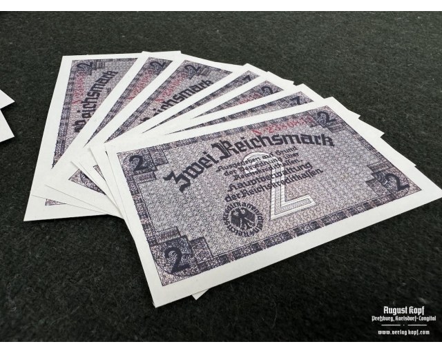 Banknote German 1930-40 money repro set