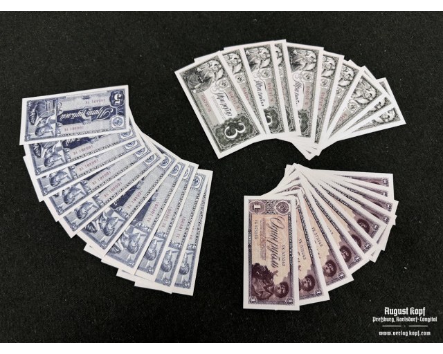 Banknote Soviet 1930-40 money repro set