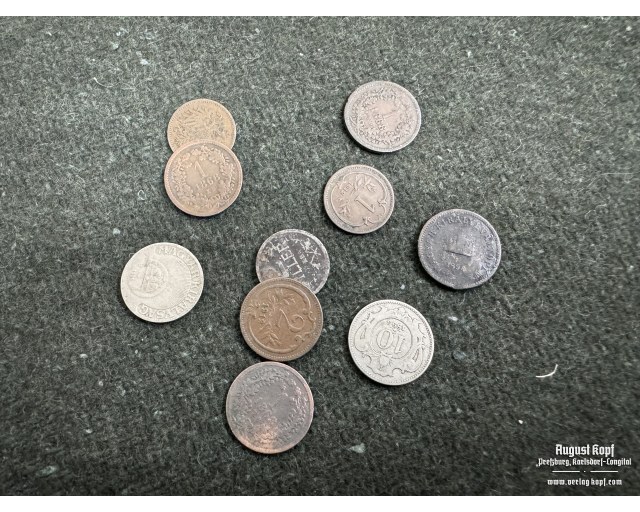 WW1 Filler random set of 10 coins