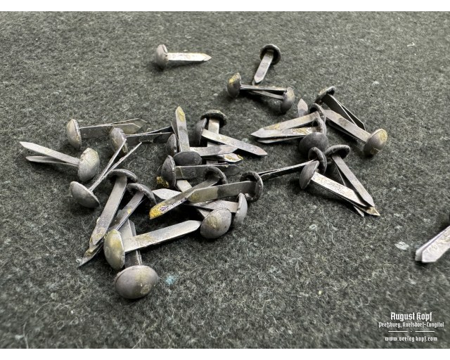 Metal rivets vintage