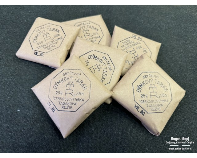 Tobbacco dummy package Czech 1930