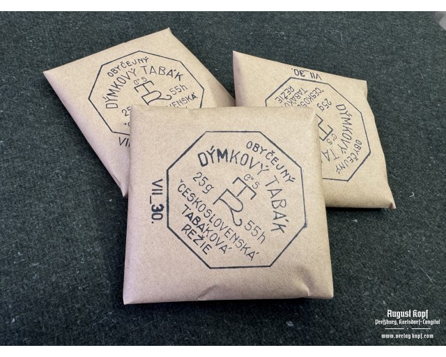 Tobbacco dummy package Czech 1930