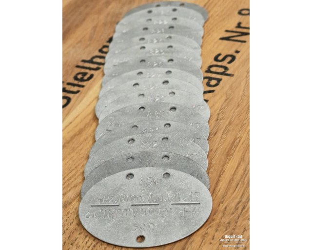 Erkennungsmarke service - dog tag stamping