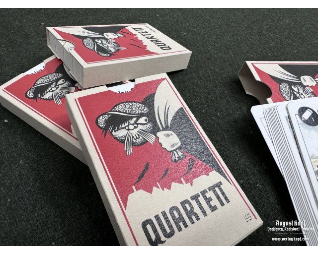 Kartenspiel Quartett - Kohlenklau