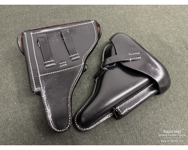 Pistole 08 holster - black color