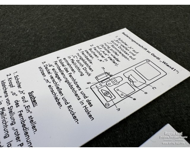 MS Wien 41 lid sheets set