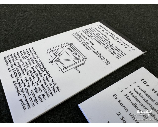 Handladesatz a lid sheets set