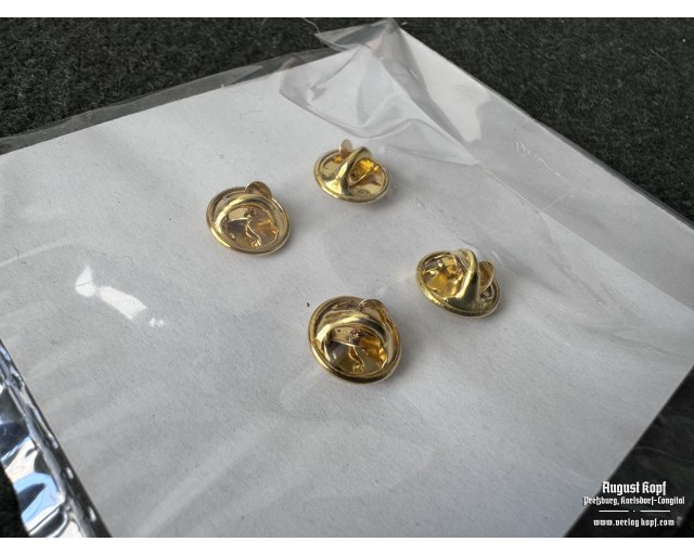 US Rank badge pair 2nd Lieutenant gold