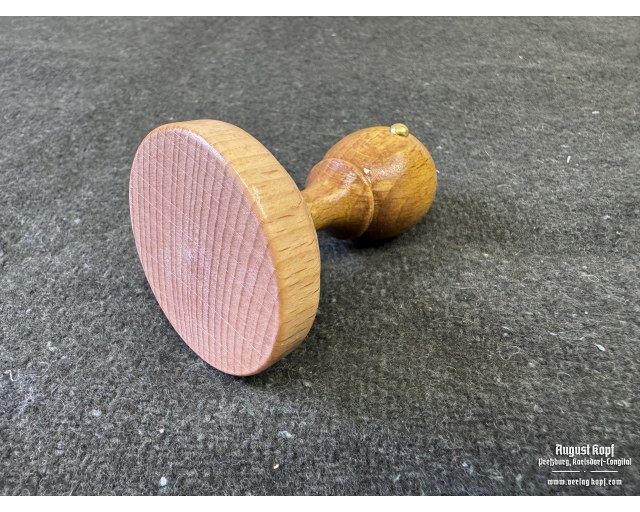 Stamp wooden handle - round 50mm