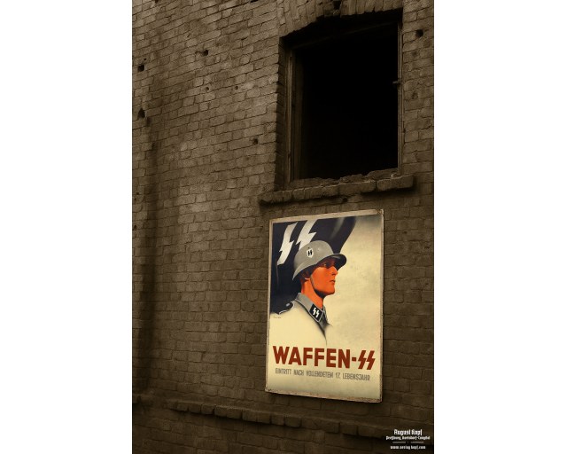 Poster 85x60cm Waffen-SS recruitment