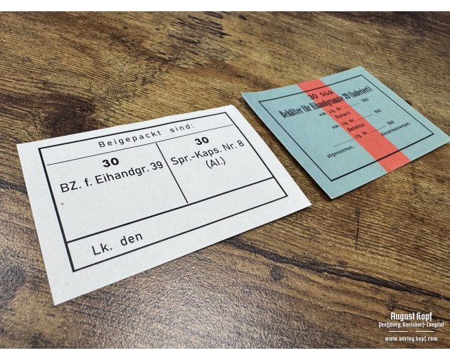 Eihandgranaten 39 box labels type1