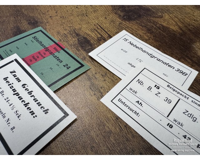 Nebelhandgranate 39b box labels