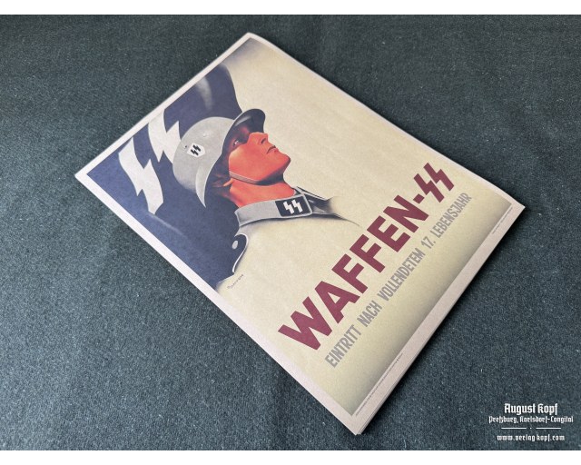 Poster 42x30cm Waffen-SS recruitment