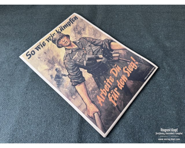 Poster 42x30cm So wie wir kampfen