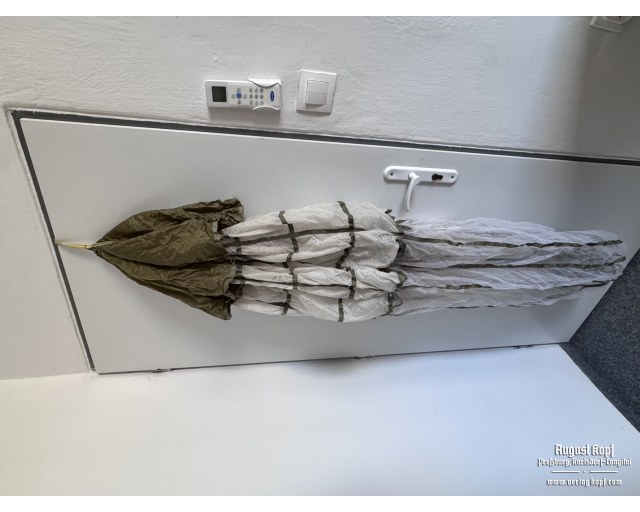 Postwar parachute part