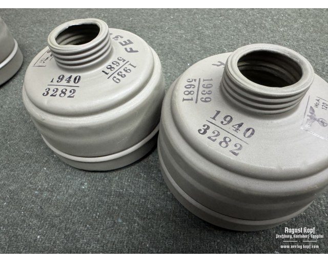 Empty Gasmask Filter FE37 repro