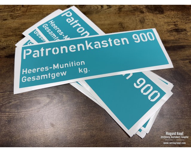 Stencil Patronenkasten 900